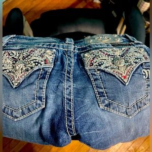 Girls size 10 boot Miss Me jeans.